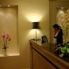 Photo the hotel lobby reception b