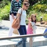 Photo visite central park zoo katie holmes suri cruise