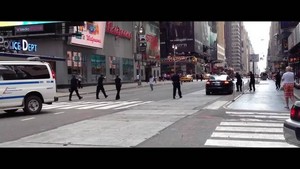 un homme est tué par la police à Times Square New York